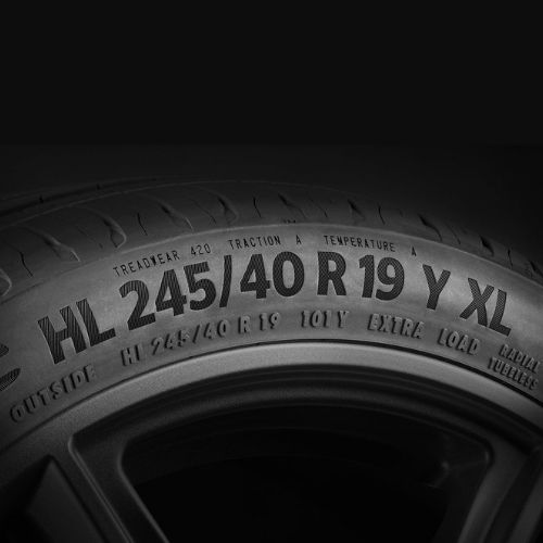 Heavy load rated tyre for electric cars