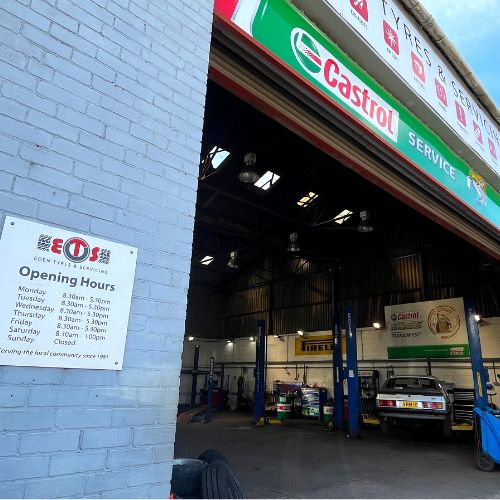 Eden Tyres & Servicing garage in Somercotes opening hours