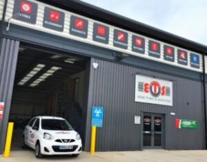 Eden Tyres & Servicing garage in Ashby de la Zouch