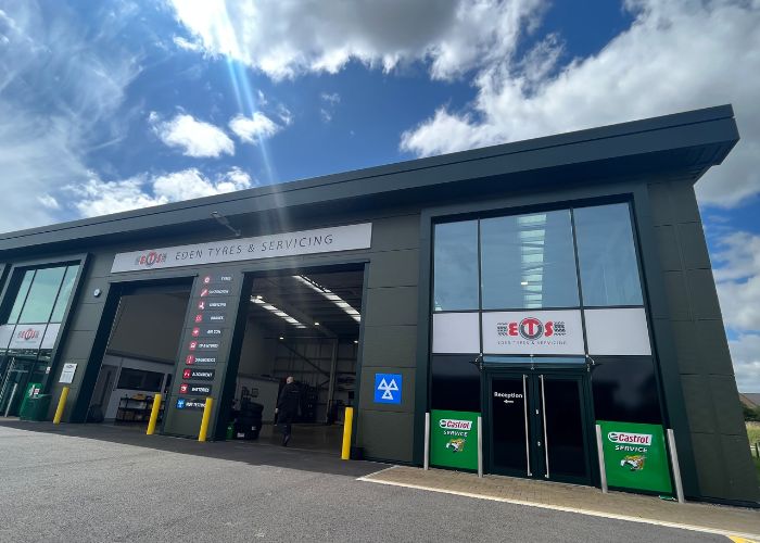 Eden Tyres & Servicing garage in Oakham, Leicestershire