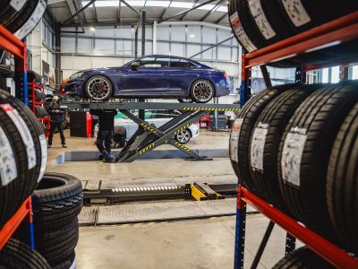 Eden Tyres & Servicing Oakham workshop