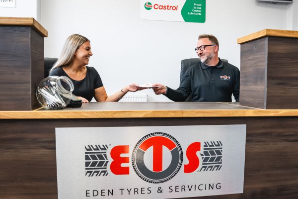 Eden Tyres & Servicing customer service team