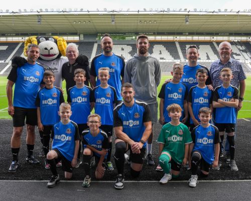 Spondon Rovers U10's 2024 Kit4Kids winners
