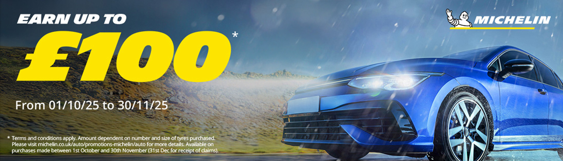 Michelin Tyres promotion 2025