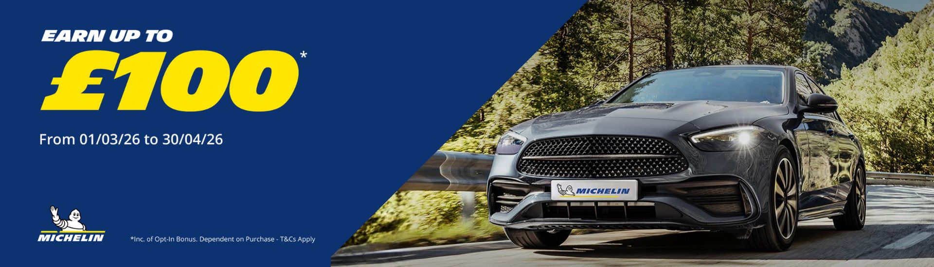 Michelin tyres spring 2026 promotion