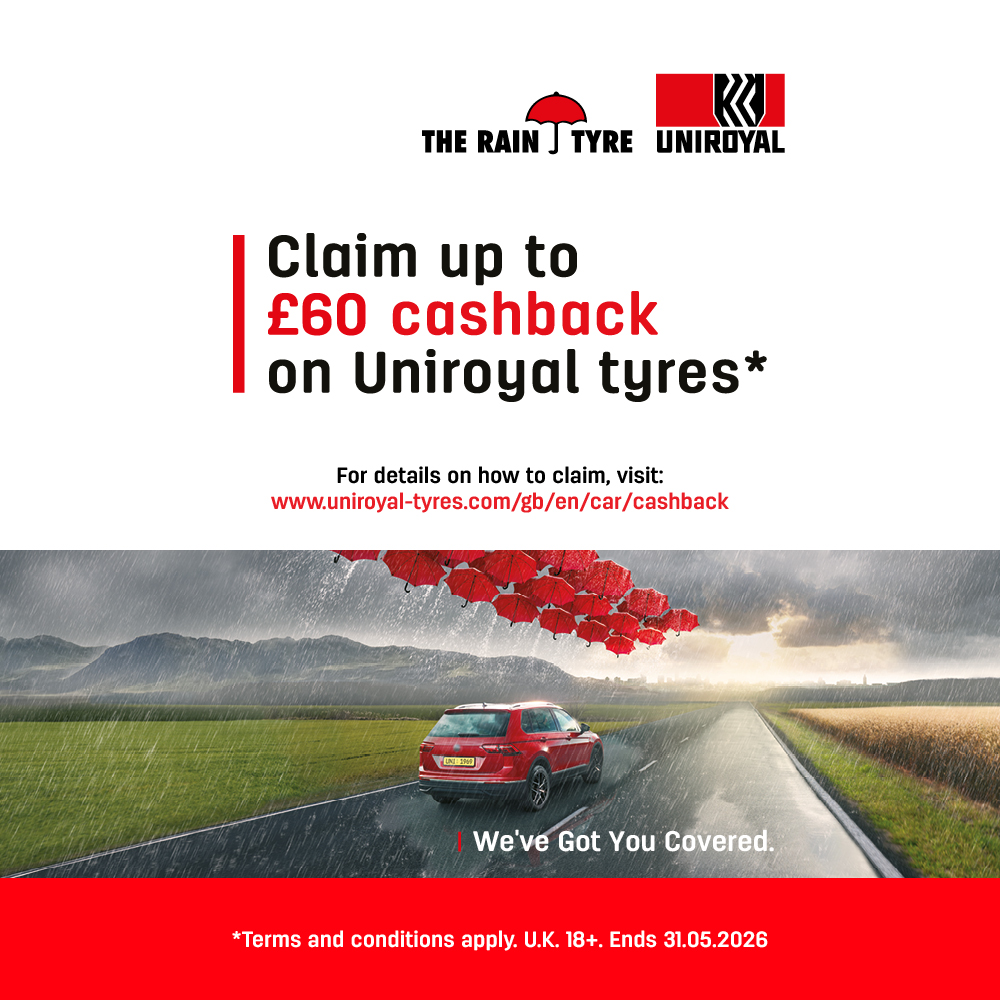 Uniroyal Tyres cashback promotion Eden Tyres
