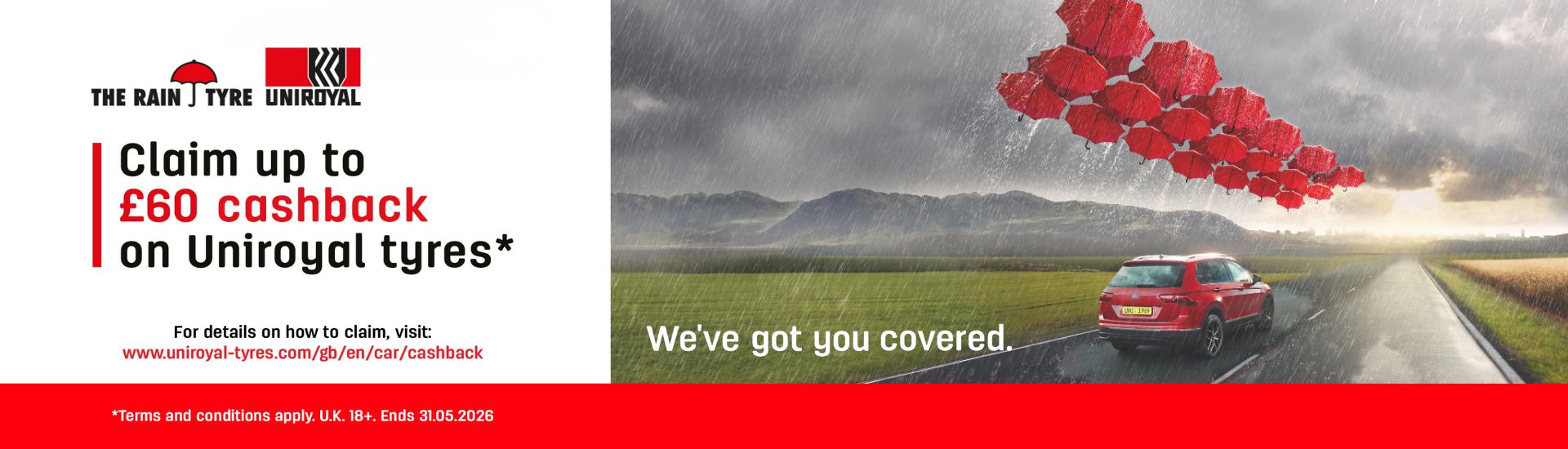 Uniroyal Tyres promotion April 2026