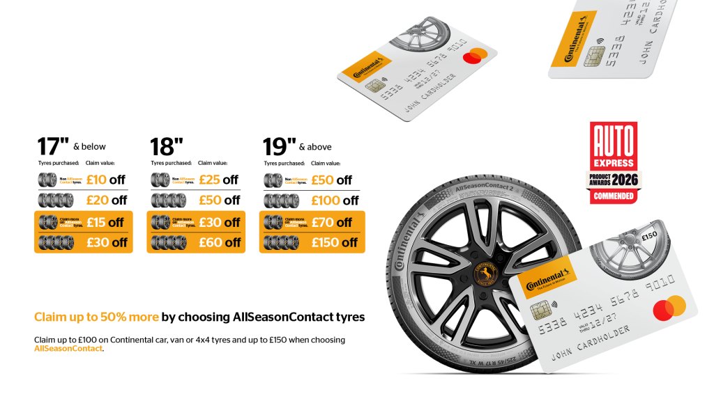 Continental tyres cashback