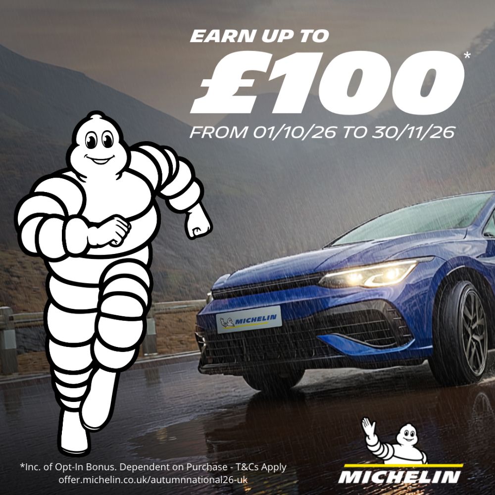 Michelin Tyres Promotion October 2026